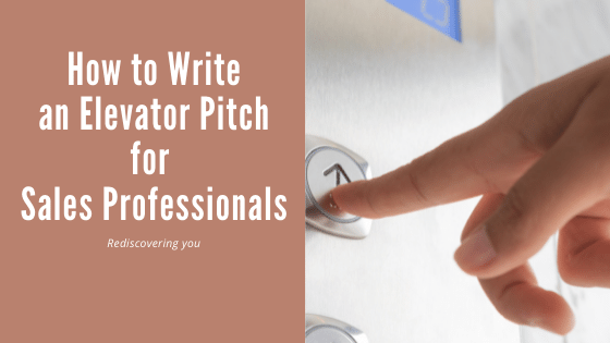 How to Write an Elevator Pitch for Sales Professionals